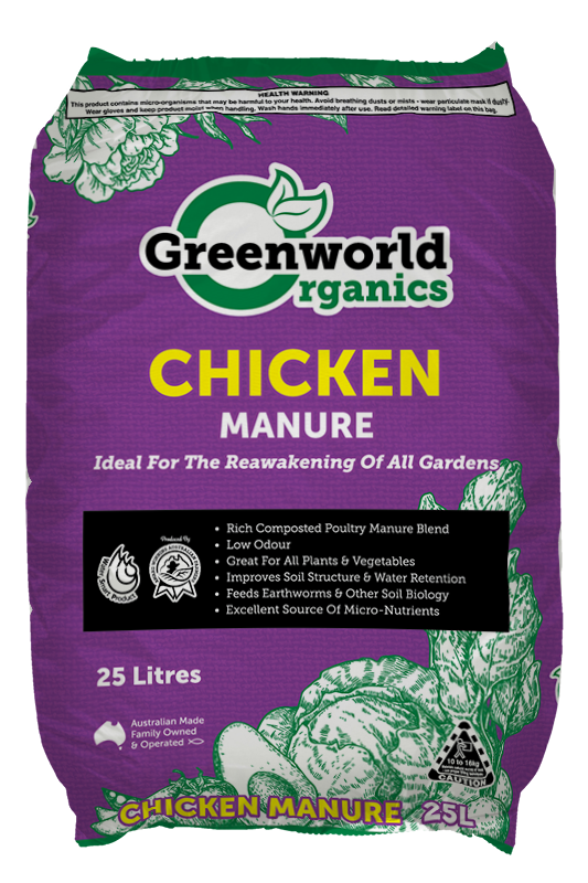 25L bag of organic chicken manure