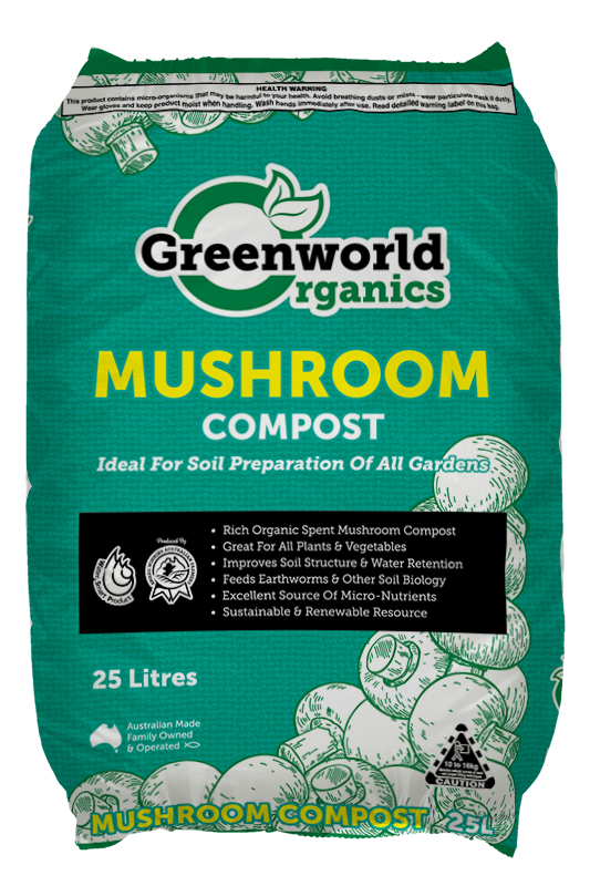 25L bag organic mushroom compost